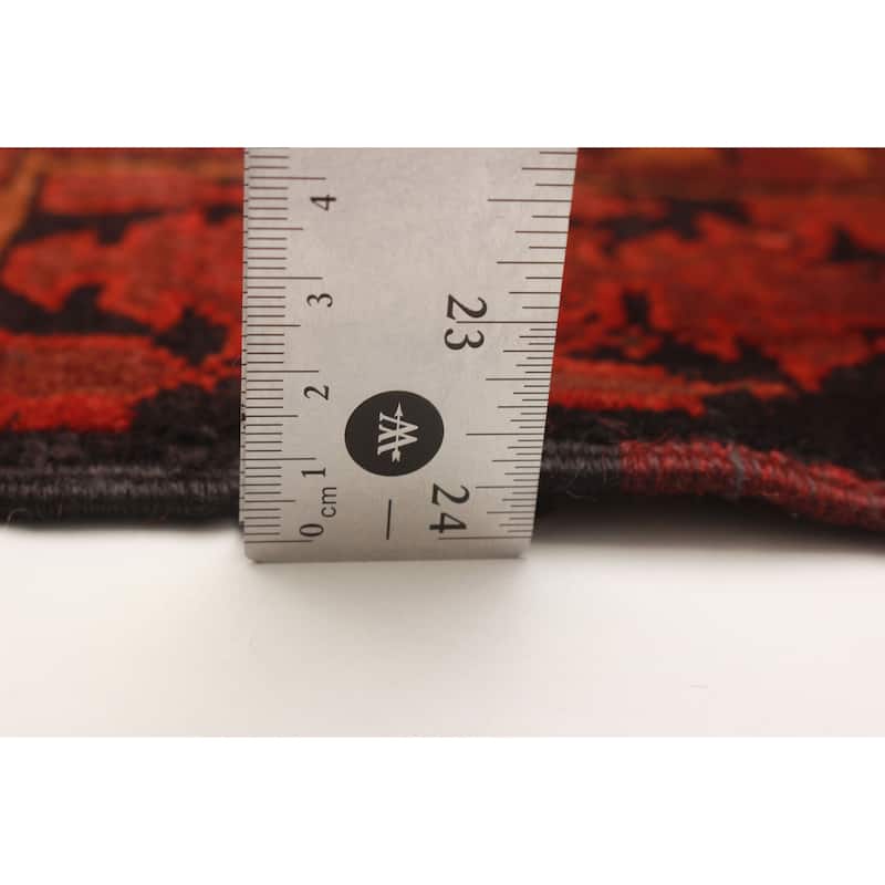 Teimani Burgundy Rug 3'3" x 4'9" - 3'3 x 4'9