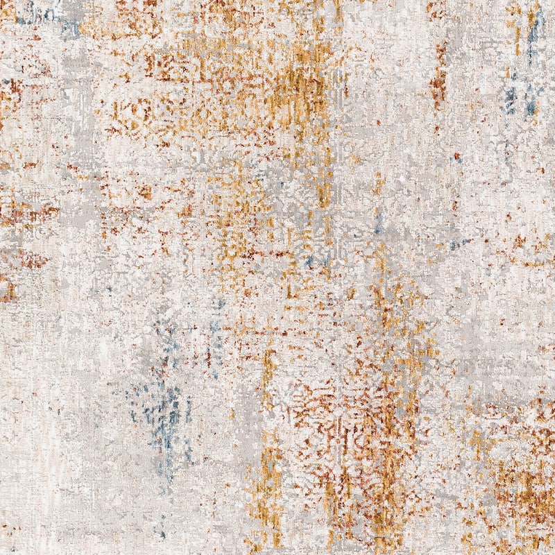 Livabliss Rustic Carmel Abstract Area Rug