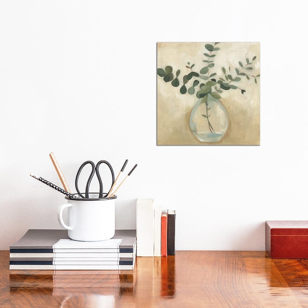 iCanvas "Greenery Still Life III" by Emma Scarvey Canvas Print