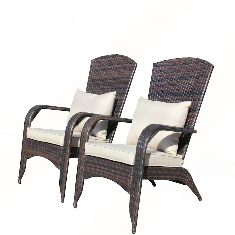 2PCS Patio Chair with Cushions