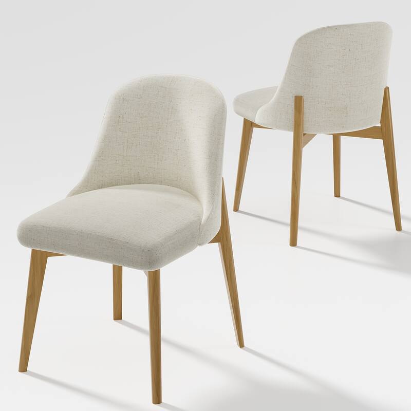 Solid Wood Dining Chairs(Set Of 2) - 23*19*32