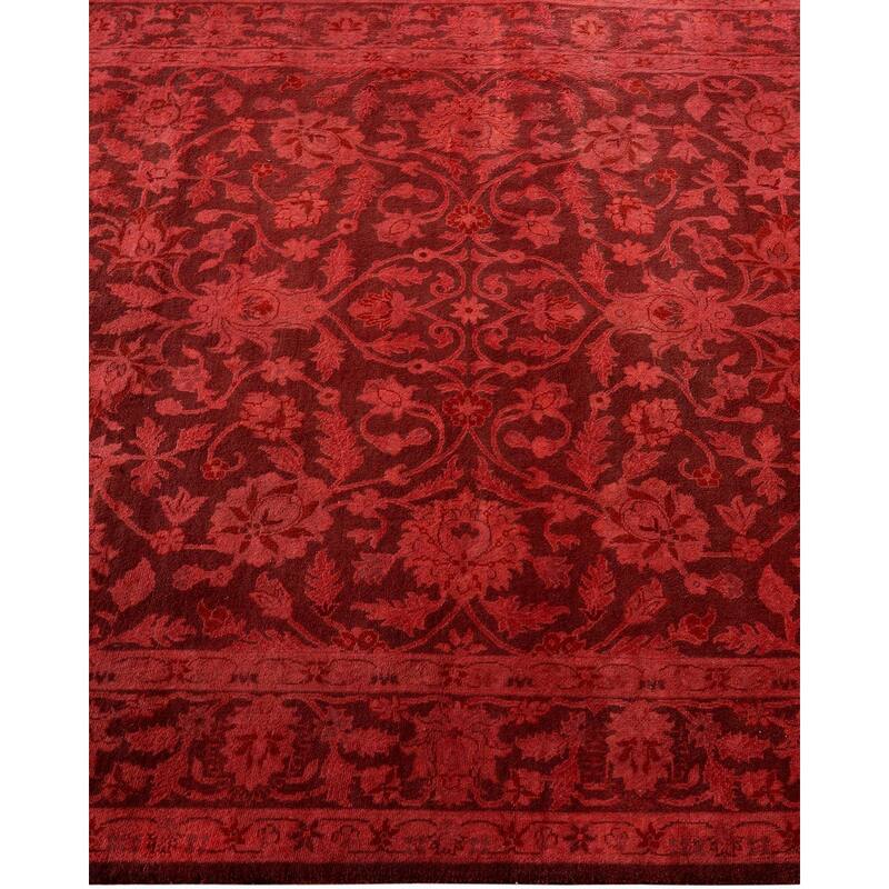 Fine Vibrance, One-of-a-Kind Hand-Knotted Area Rug - Brown, 4' 1" x 6' 5" - 4' 1" x 6' 5"