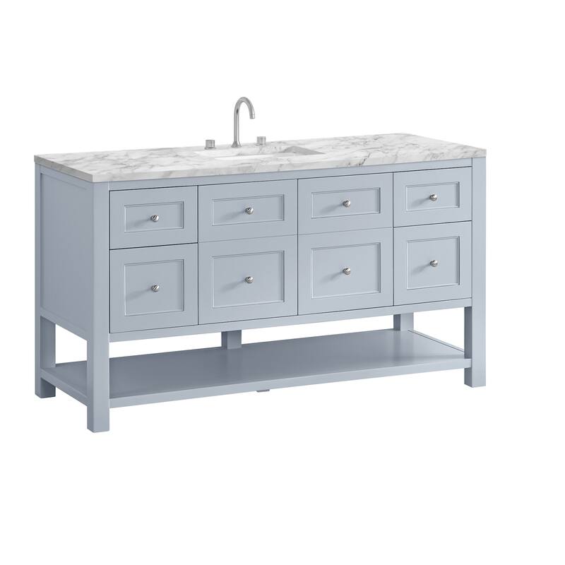 James Martin Vanities 330-V60S-3CAR Breckenridge 60" Free Standing