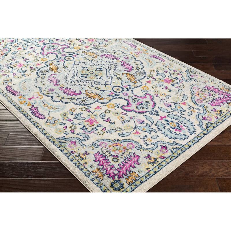 Livabliss Alfombra Machine Washable Plush Area Rug