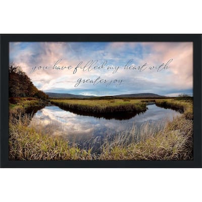 "A Greater Joy (Horizontal)" Print on Acrylic