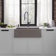 preview thumbnail 35 of 33, Blanco Rivana Semi-Pro Pull-Down Dual-Spray Kitchen Faucet 1.5 GPM - 8.88-in x 4.56-in x 19.88-in