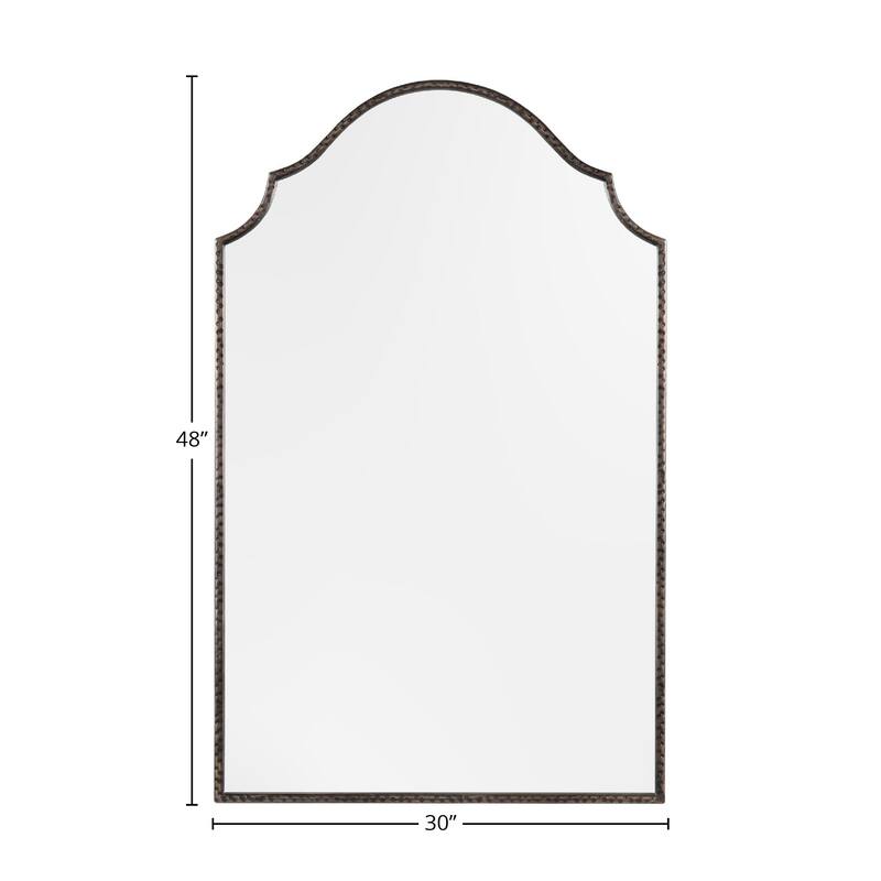 Waverly Wall Mirror, Black