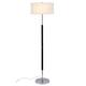 Silver Orchid Gotho Pedestal Contemporary Floor Lamp