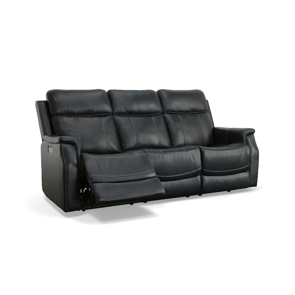Easton Power Reclining Sofa with Power Headrests & Lumbar by Flexsteel