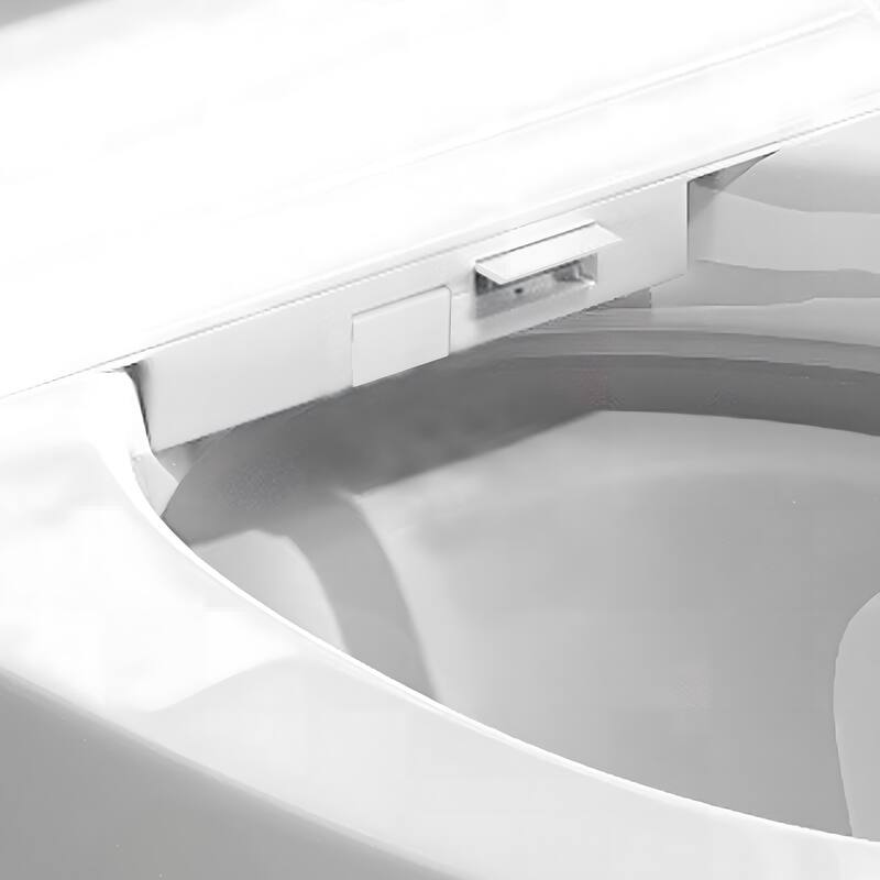 One Piece Bidet Toilet for Bathrooms Smart Bidet Toilet with Warm Air Dryer Heated Seat LED Night Light Auto Open/Close Toilet