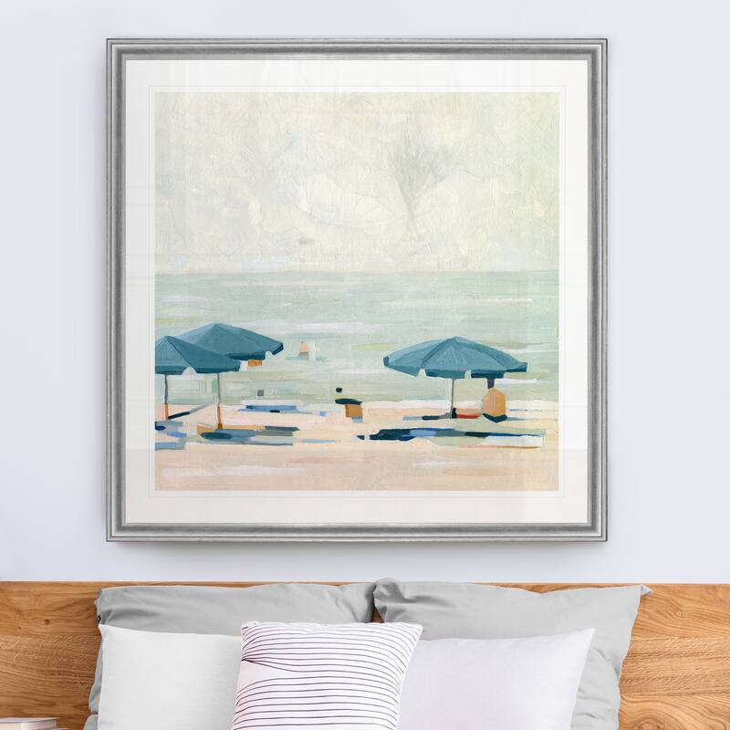 If It's the Beaches II -Black Framed Print