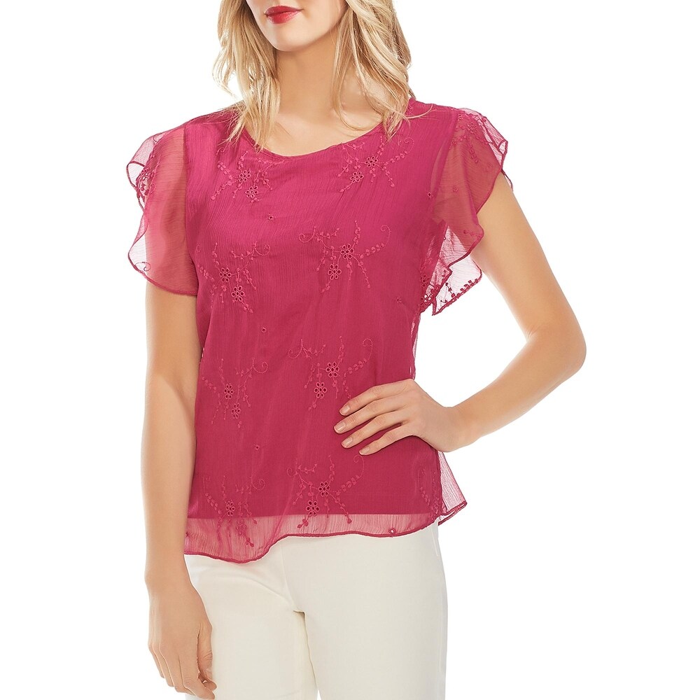 vince camuto layered look top