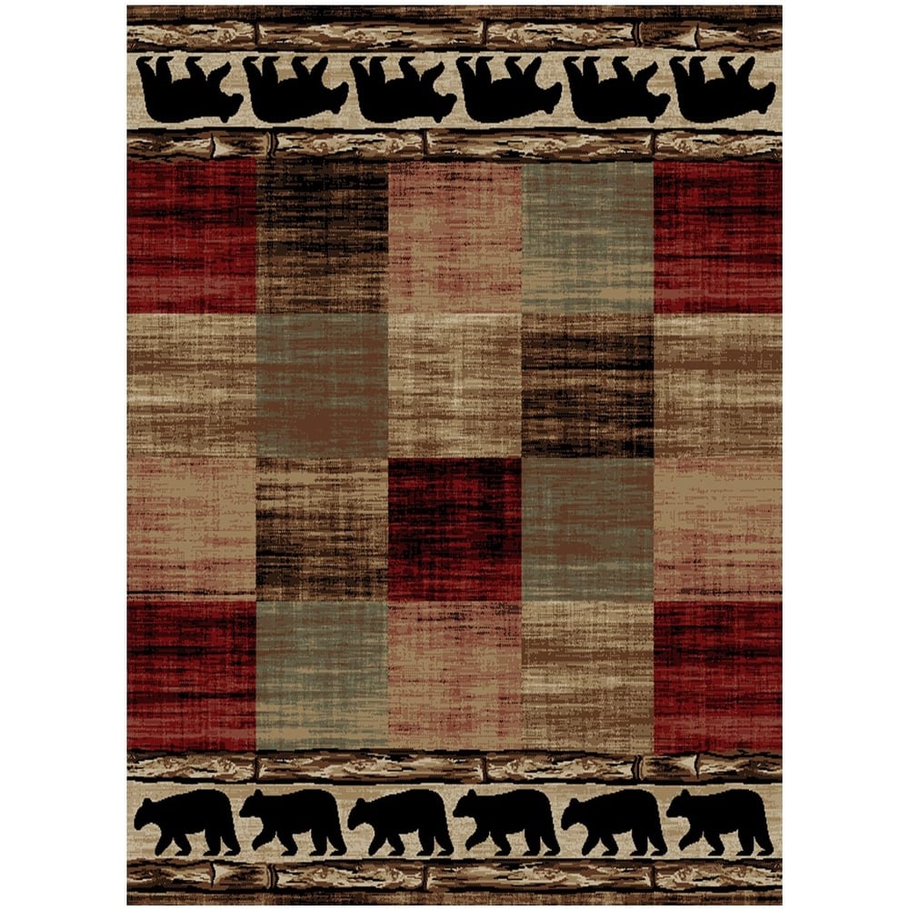 American Destination Mentone Multi Lodge Area Rug