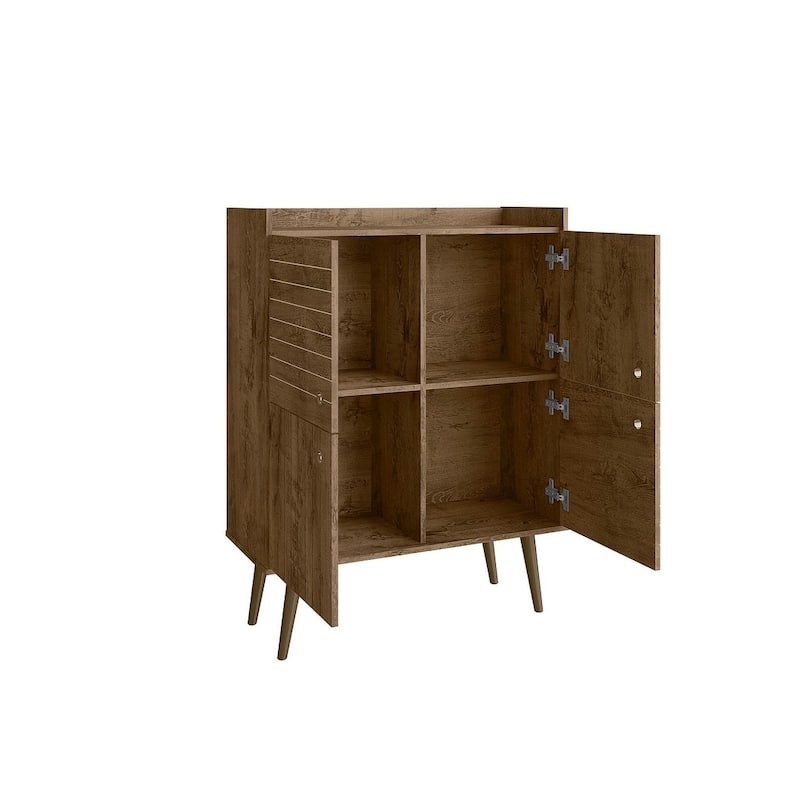 Manhattan Comfort Bogart 45.5" Mid-Century Modern Accent Cabinet