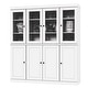 preview thumbnail 140 of 145, Palace Imports 100% Solid Wood Pantry Cabinet, Adjustable Shelves, 65" Wide, 71.5" Tall - 65" x 71.5"