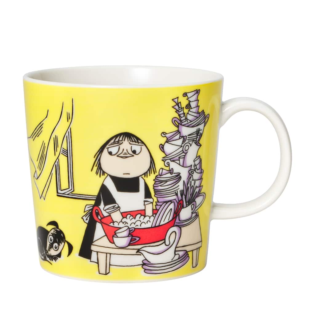 Moomin by Arabia Mug 10oz Misabel Yellow
