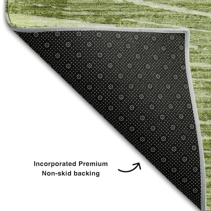 Premium Washable Super Soft Modern Starburst Mayfield Rug