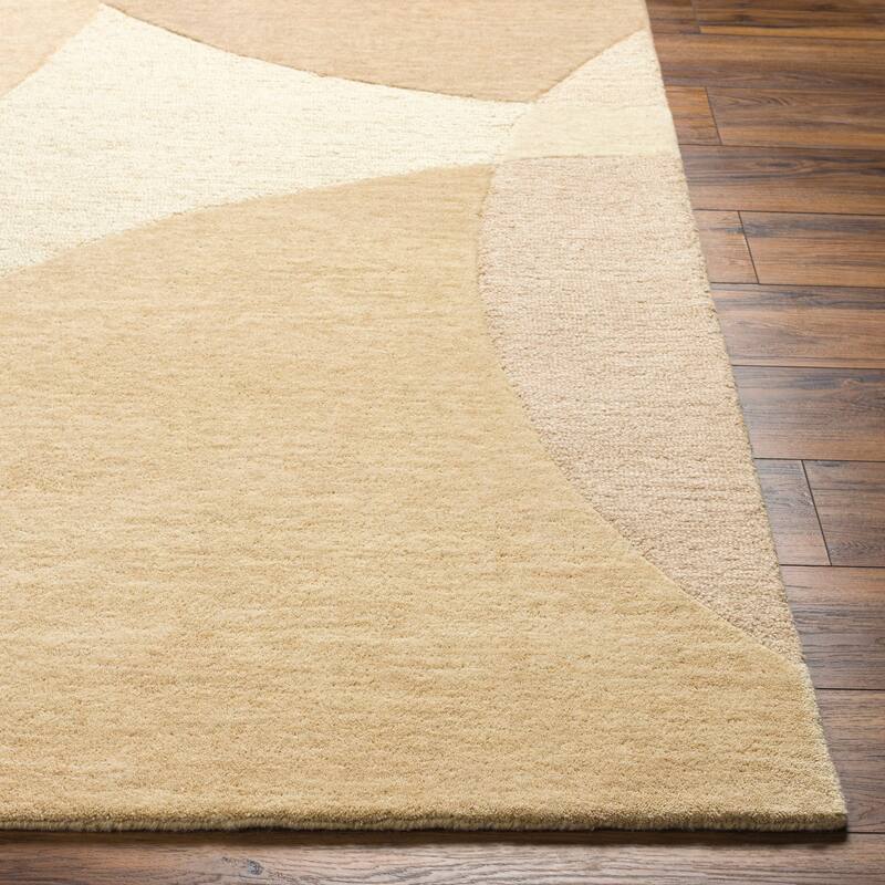 Airdale Handmade Modern Geometric Wool Area Rug