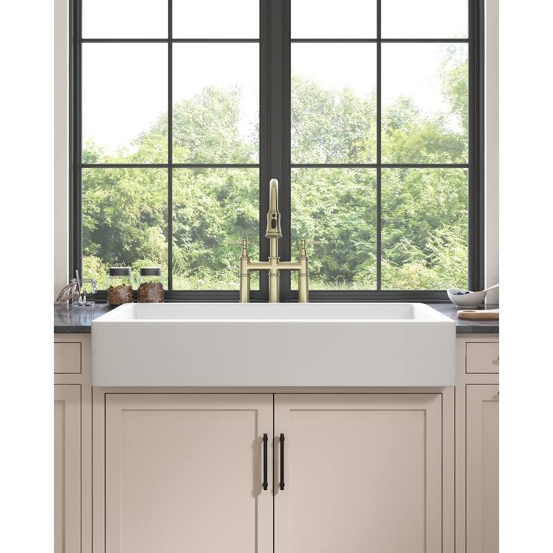 Farmhouse Sink Deep Apron Sink Undermount Kitchen Sink Single Farm Sink