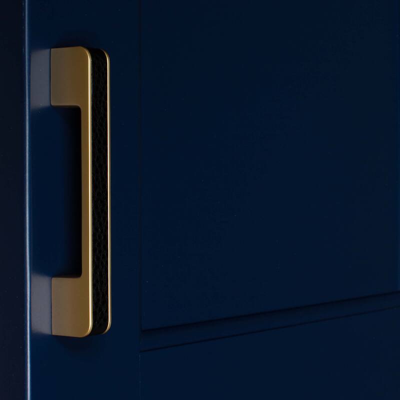 3-3/4 in. Center Embossed Leather Strip Pulls(Pack of 25)