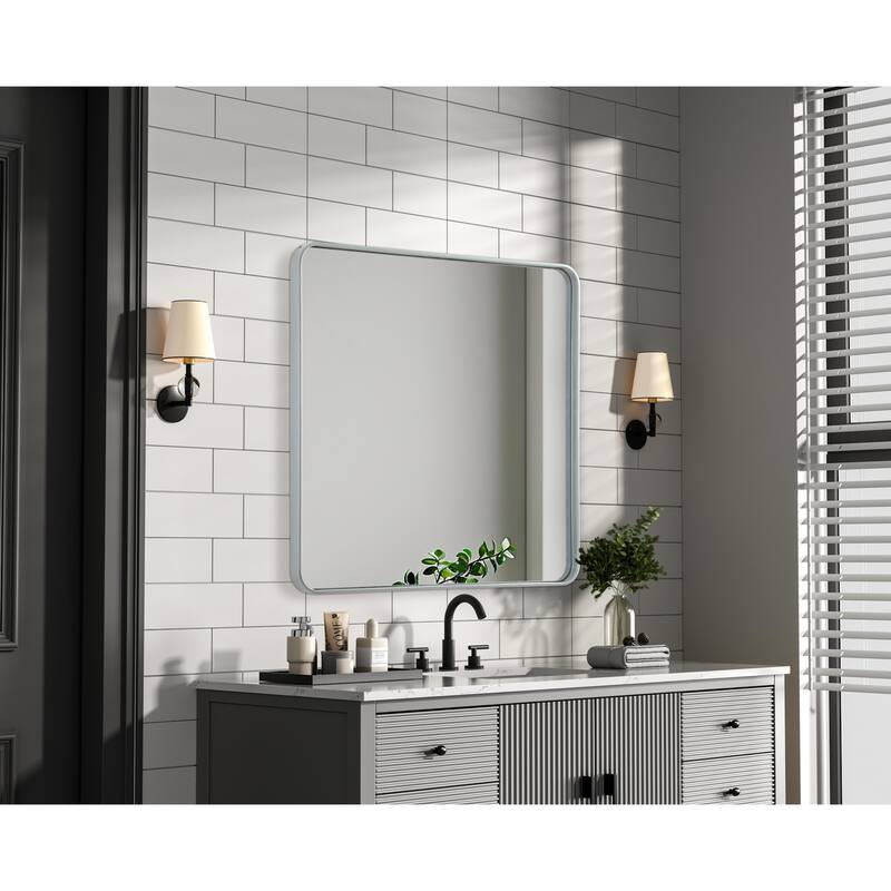 Elegant Lighting MR8A3636 Remy 36" Rectangular Flat Medium Density