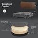 preview thumbnail 91 of 136, 26"/29" Faux Leather Swivel Counter/Bar Stools Set of 2/3