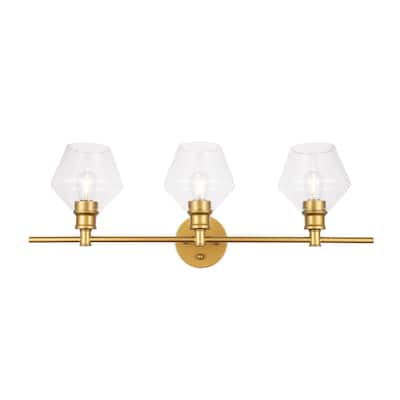 Gerald 3-Light Wall Sconce - 28.1/10.2 - 28.1/10.2