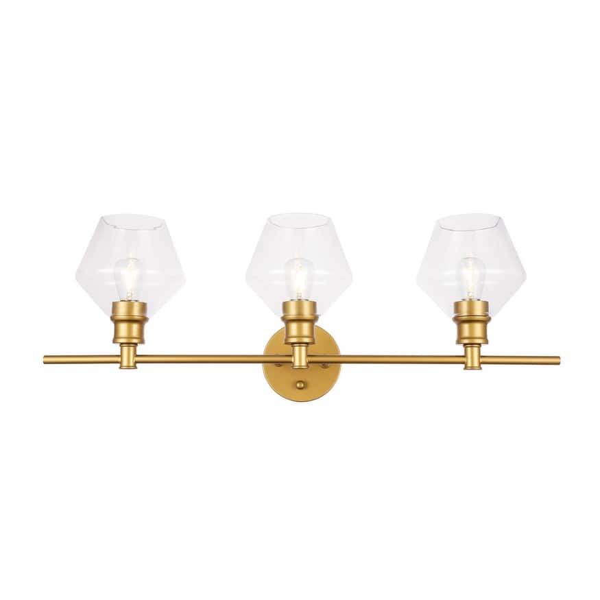 Gerald 3-Light Wall Sconce - 28.1/10.2 - 28.1/10.2