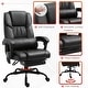 preview thumbnail 60 of 63, Vinsetto Office Desk Chair Recliner, Height Adjustable Movable Lumbar Support with 6-Point Vibrating Massage