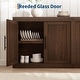 preview thumbnail 15 of 16, Garvee 70.8" Mid-Century Modern Sideboard Buffet Cabinet with 4 Wood Doors and Modular Storage
