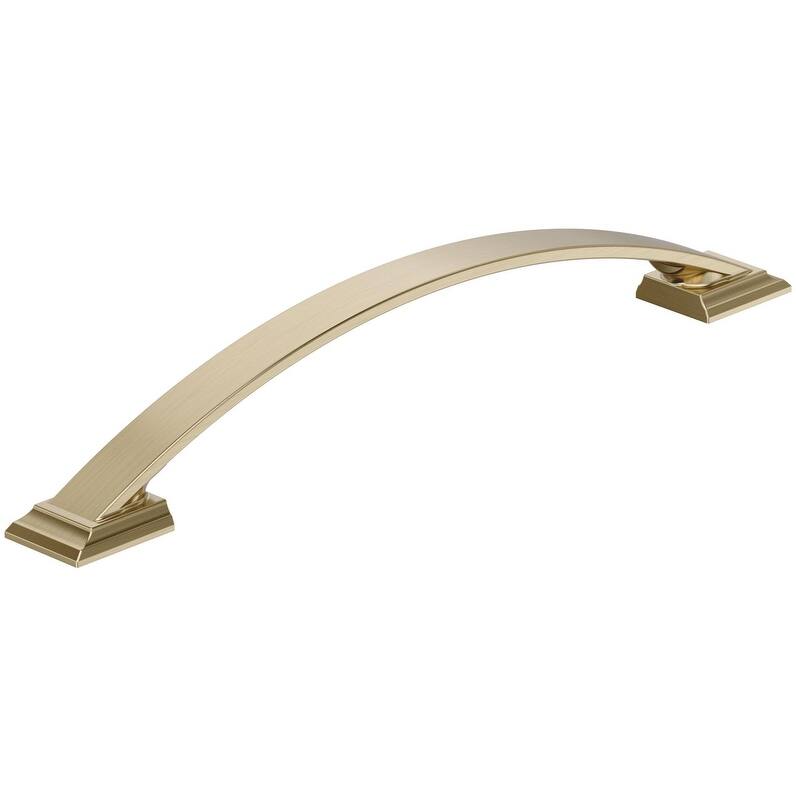 Amerock BP29350 Candler 7-9/16" Center to Center Arch Cabinet Pull - Golden Champagne