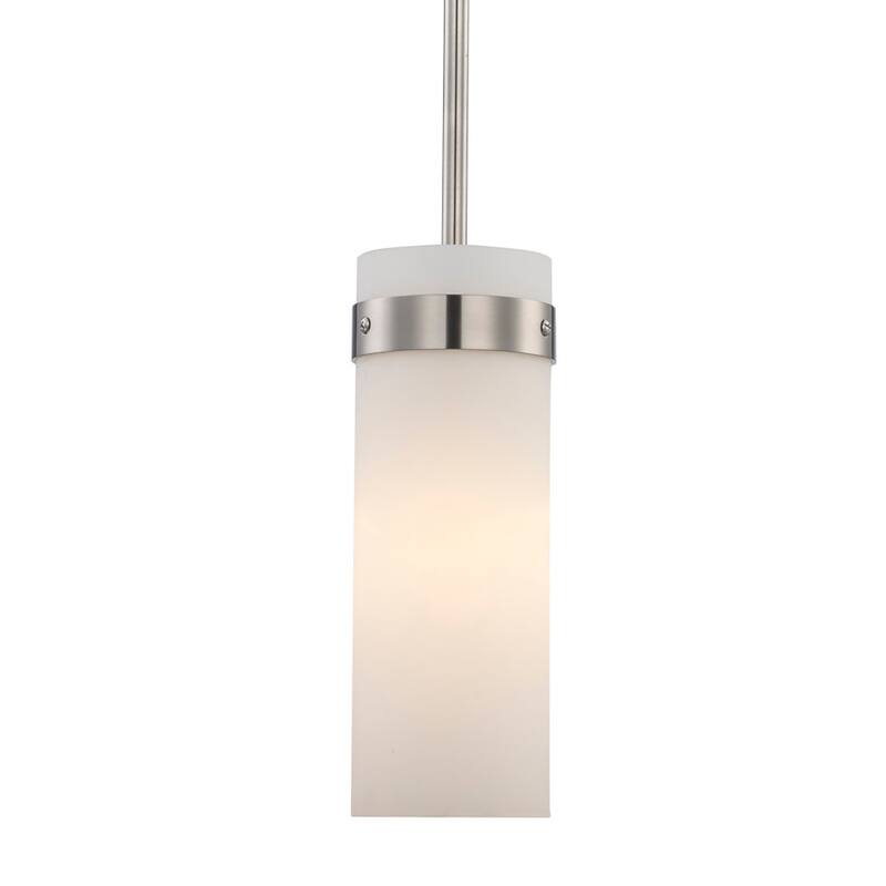 Trans Globe Lighting PND-2176 Crosby 4" Wide Mini Pendant - Brushed Nickel