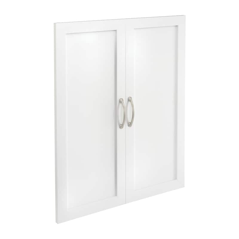 ClosetMaid SuiteSymphony 25-in. Wide Door Pair (2) - Pure White