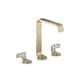 Option Brushed French Gold / Transparent White Wave