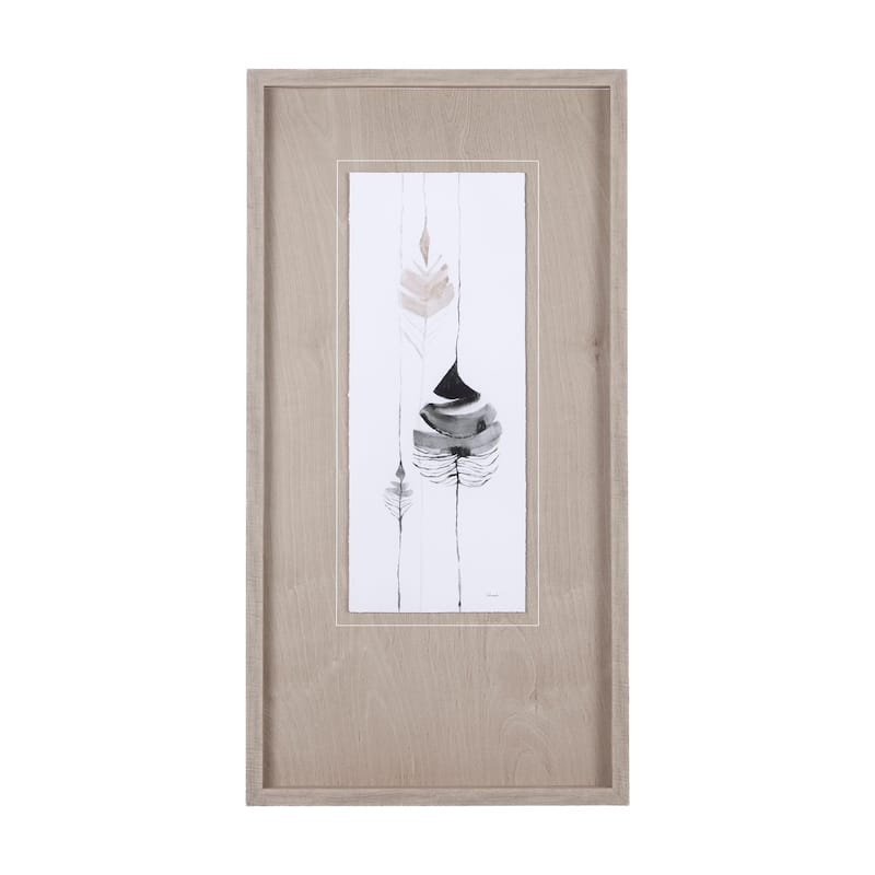Rain of Leaf I Framed Art Print