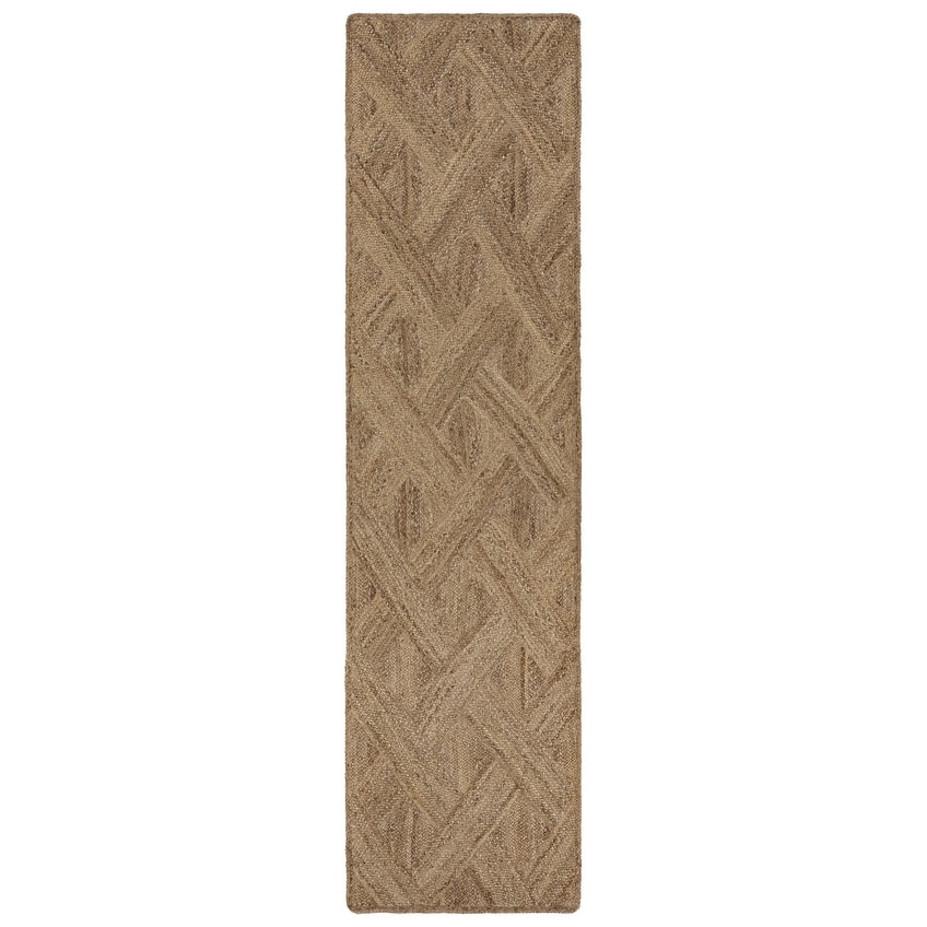 Vero Natural Trellis Area Rug