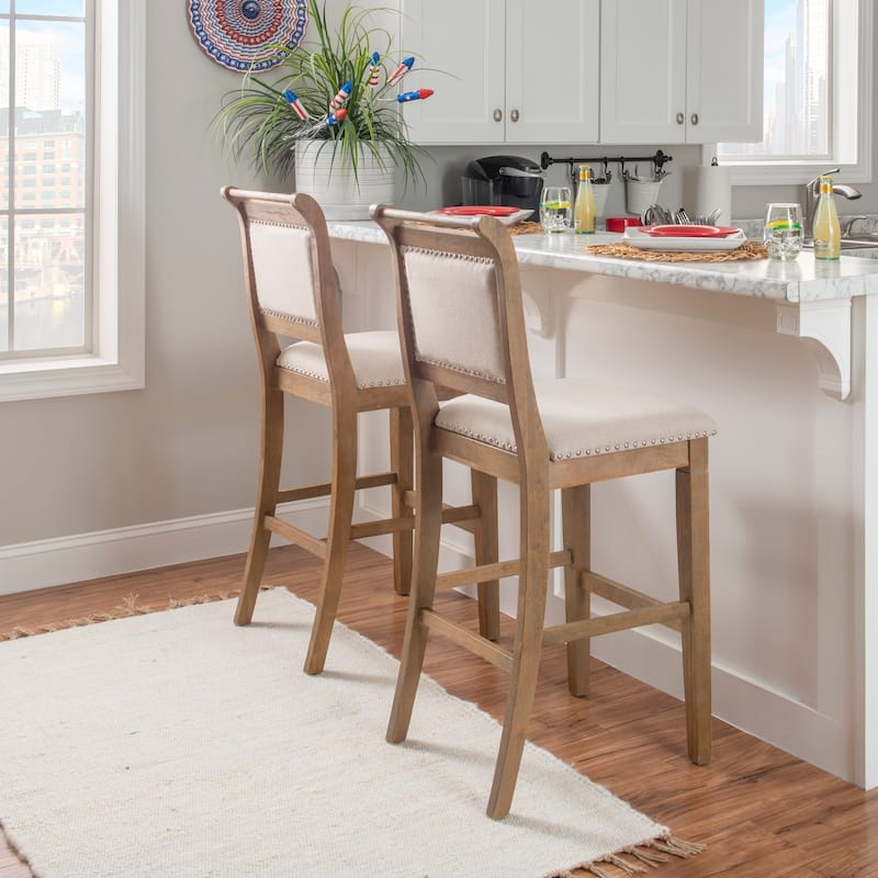 The Gray Barn Natural 30-inch Barstool