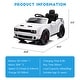 preview thumbnail 17 of 28, Kids Electric Car Licensed Dodge Challenger Ride On Car 12V Electric Vehicles
