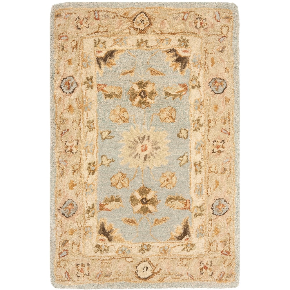 SAFAVIEH Handmade Anatolia Ibala Traditional Hand-spun Wool Rug