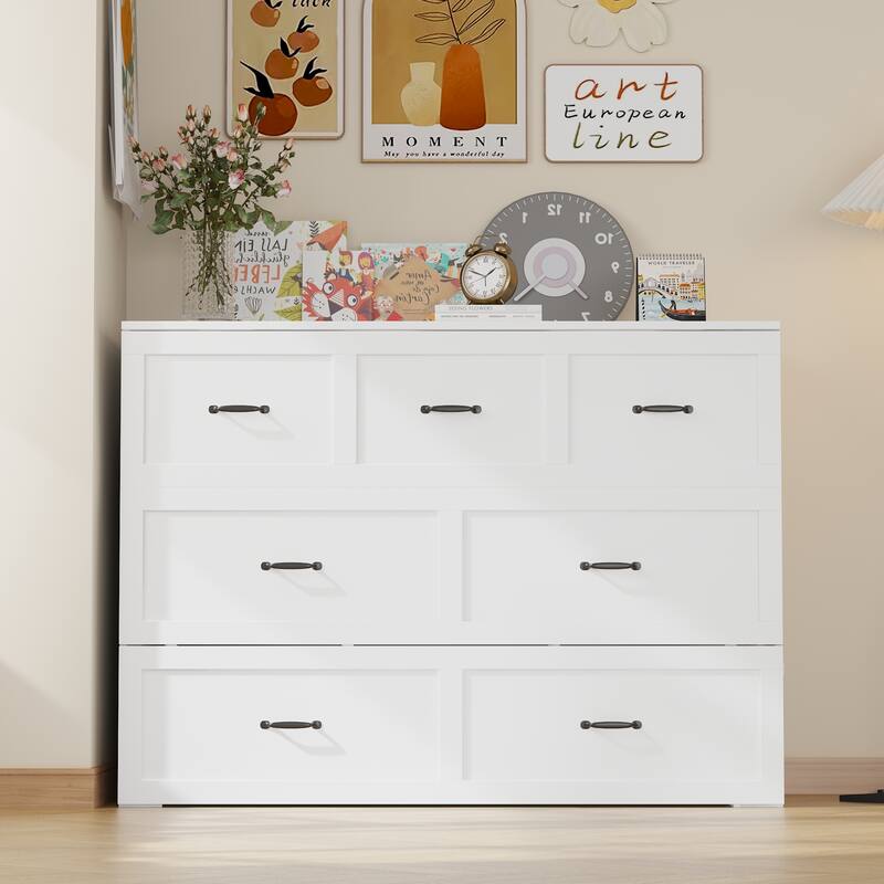 Dresser Full Murphy Bed White For Party Room Home Office Space Saving