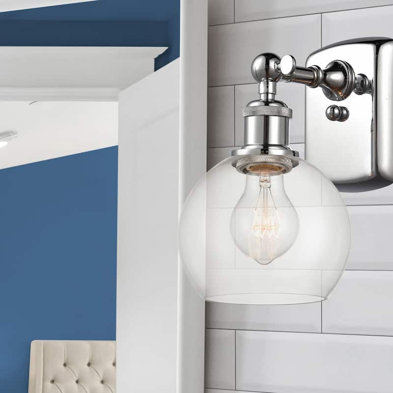 Innovations Lighting 516-1W-9-6 Athens Sconce Athens 9" Tall Wall