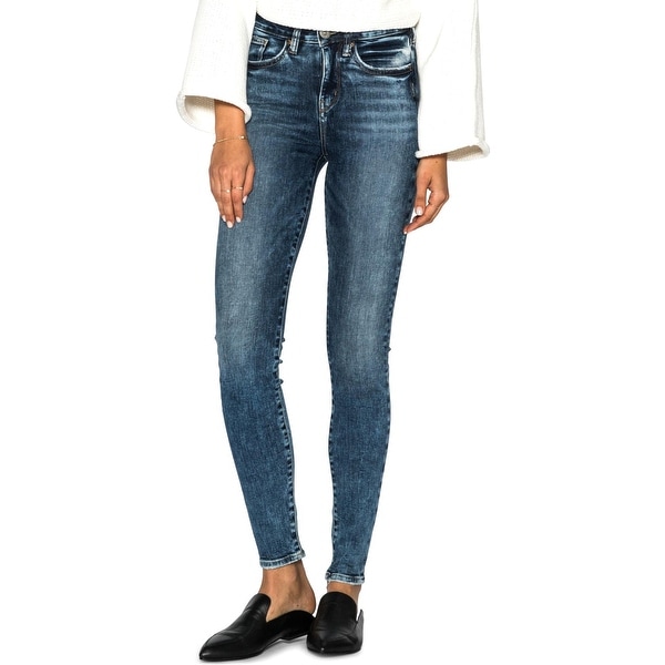 mazy silver jeans