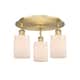 Option Brushed Brass / Matte White