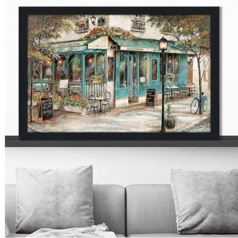 "Rue du Jardin" by Ruane Manning Print on Acrylic