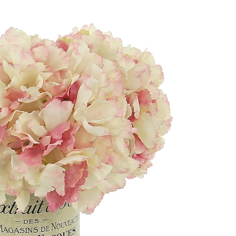 Hydrangea Arrangement in a Glass Vase