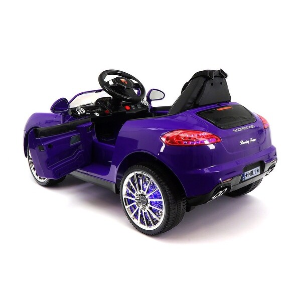 purple kids car