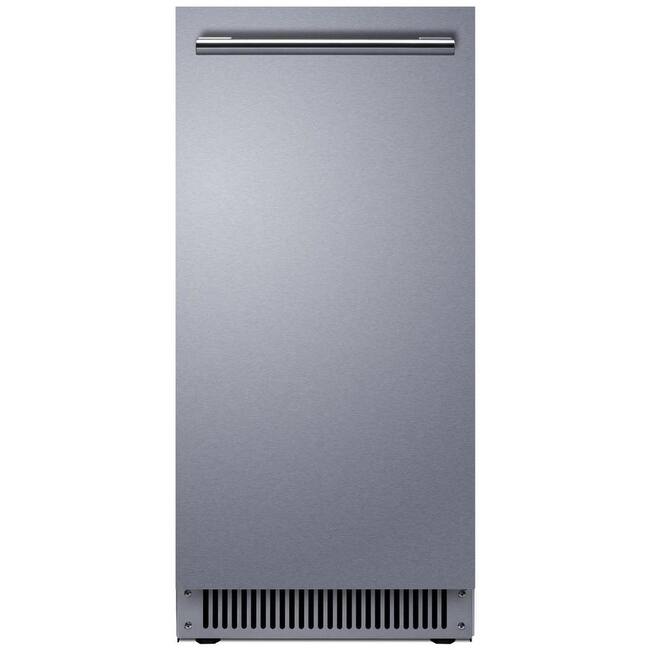 Summit BIM62ADALHD 15" Wide 26 Lbs. Capacity Built-In Ice Maker with - Stainless Steel