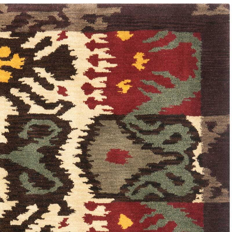 SAFAVIEH Handmade Ikat Shianne Modern Wool Rug