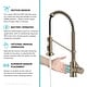 preview thumbnail 19 of 147, Kraus Bolden 2-Function 1-Handle Commercial Pulldown Kitchen Faucet