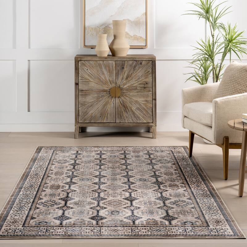 Nuloom Arisbeth SplashGuard Machine Washable Area Rug